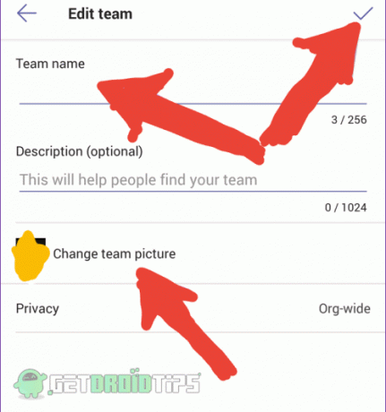 Cómo cambiar el nombre, el perfil y la imagen del equipo en Microsoft Teams