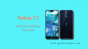 Nokia 7.1 szoftverfrissítés: V4.15G, 2020. augusztus, biztonsági javítás