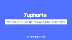 Unduh Yuphoria MTK Secure Boot Download Agent loader Files [MTK DA]