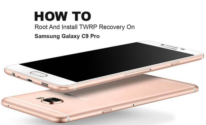 Saknes un instalējiet neoficiālu TWRP atkopšanu Samsung Galaxy C9 Pro