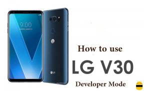Hvordan bruke LG V30 Developer Mode