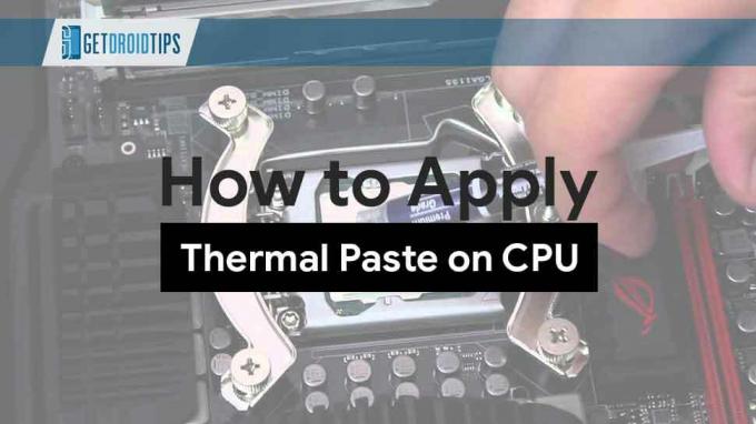 Come applicare la pasta termica alla CPU / GPU