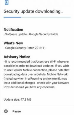 Hämta Nokia2.1 / Nokia 2.2 november 2019 Säkerhetsuppdatering