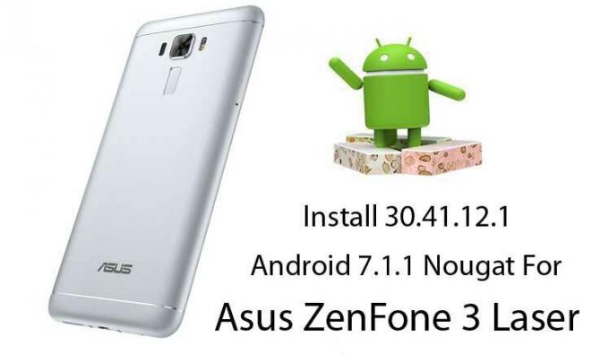 Asenna 30.41.12.1 Android 7.1.1 Nougat For Asus ZenFone 3 Laser