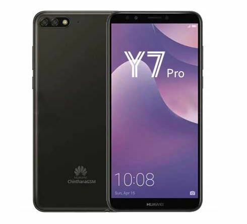 Android 9.0 Pie-oppdatering for Huawei Y7 Pro 2018