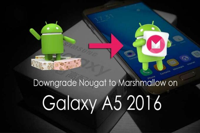 Hvordan nedgradere Galaxy A9 Pro Android Nougat til Marshmallow