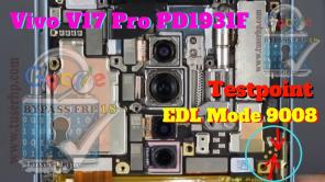 Vivo V17 Pro PD1931F ISP PinOUT