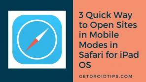 3 formas rápidas de abrir sitios en modos móviles en Safari para iPad OS