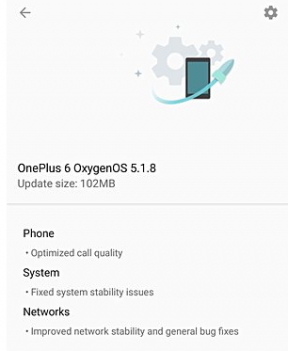 Installige OnePlus 6 OxygenOS 5.1.8 värskendus [täielik ROM ja OTA allalaadimine]