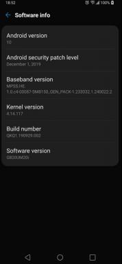 AT&T LG G8 ThinQ מקבל כעת עדכון ל- Android 10: G820UM20i
