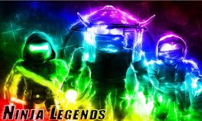 Všechny kódy Roblox Ninja Legends