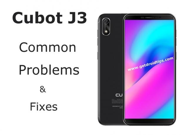 tavalised Cubot J3 probleemid ja parandused