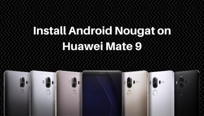 Android Nougat على Huawei Mate 9