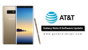 Stáhněte si N950USQS3BRB2 února 2018 Zabezpečení pro AT&T Galaxy Note8