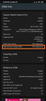 Redmi Note 8 Pro Android 10-opdatering fjernede Amazon Prime, Netflix HDR-support på trods af Widevine L1-certificering