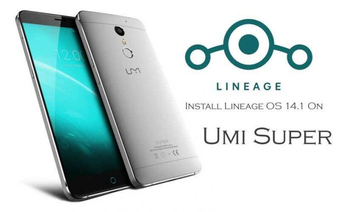 כיצד להתקין Lineage OS 14.1 ב- Umi Super