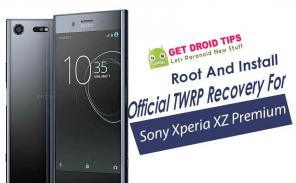 قم بتثبيت TWRP Recovery الرسمي لجهاز Sony Xperia XZ Premium