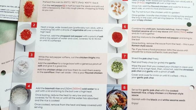 „Gousto“ receptų dėžutės apžvalga: geriausia JK receptų dėžutės prenumeratos paslauga