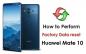 Cómo realizar el restablecimiento de datos de fábrica en Huawei Mate 10 / Pro (restablecimiento completo y parcial)