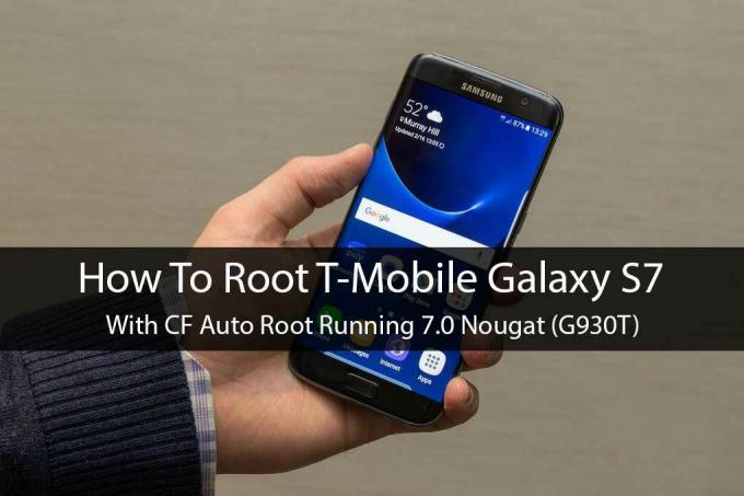 Hoe T-Mobile Galaxy S7 te rooten met CF Auto Root met 7.0 Nougat (G930T)
