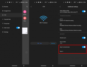 Come utilizzare FTP tramite vari esploratori di file Android