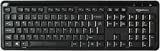 Obrázek bezdrátové klávesnice AmazonBasics - tichý a kompaktní - UK Layout (QWERTY)