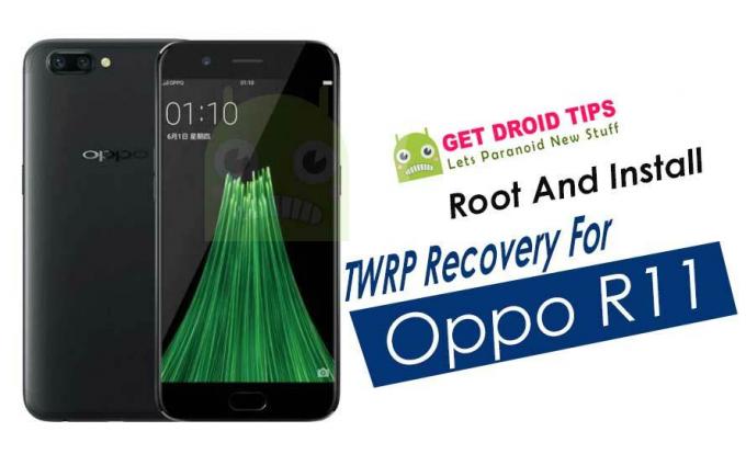 Hur man rotar och installerar TWRP Recovery för Oppo R11