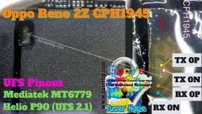 Oppo Reno 2Z CPH1945 ISP UFS PinOUT